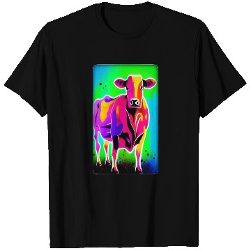 Discover Abstract Cattle, digital painting T Shirts