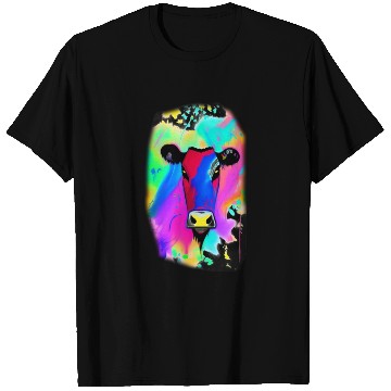Discover Illustration, Cattle, digital art T Shirts