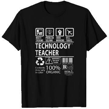 Discover Technology Teacher T Shirts - Multitasking Job Gift
