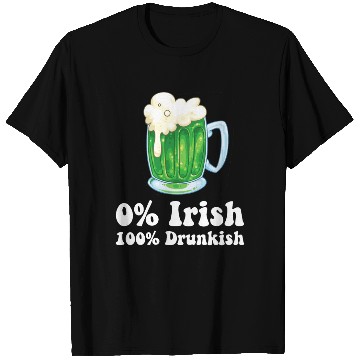 Discover 0 Irish Funny St Patricks Day Day Drinking Bar T Shirts