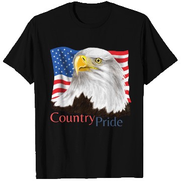 Discover Eagle of America T Shirts