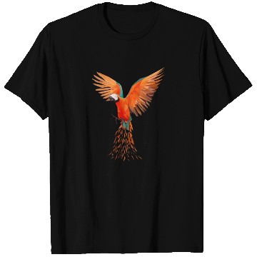 Discover Colourful Macaw Parrots - Modern Bird Design T Shirts