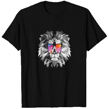 Discover Geometric Art Lion - Geometric Lion Tattoo | Low P T Shirts