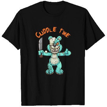 Discover Cuddle time Teddys Horror Halloween T Shirts