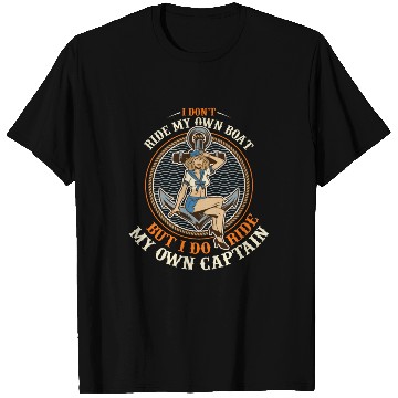 Discover Funny Tritoon Pontoon Captain Boating Lovers Life T Shirts