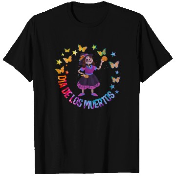 Discover Dia De Los Muertos T Shirts, Girl Sugar Skeleton
