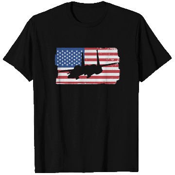 Discover F-15 Eagle Fighter Jet American Flag F15 Eagle T Shirts