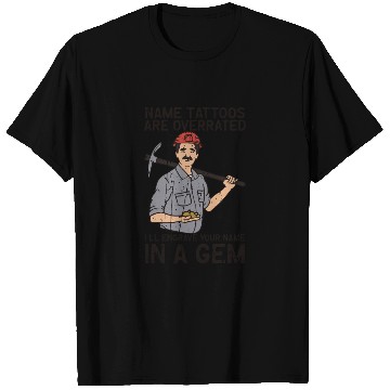 Discover Name tattoos are overrated I'll engrave your name T Shirts