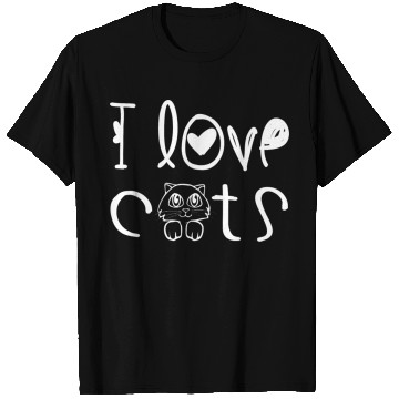 Discover I love cats T Shirts