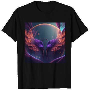 Discover Flaming phoenix wings T Shirts