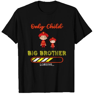 Discover Big brother fire truck fireman T Shirts