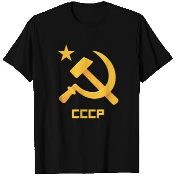 Discover USSR Soviet Union Russia Hammer Sickel USSR Flag C T Shirts