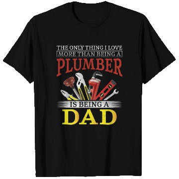 Discover Plumbing Plumber Dad Vintage The T Shirts