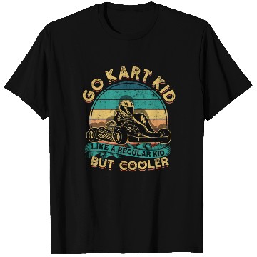 Discover Go Kart Racer Pit Crew Car Racing Karting T Shirts