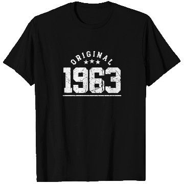 Discover 60 Years Vintage 1963 Retro 60th Birthday T Shirts