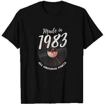 Discover 40 Years Vintage 1983 Retro 40th Birthday T Shirts