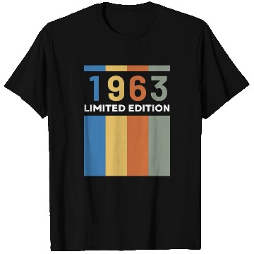 Discover 60 Years Vintage 1963 Retro 60th Birthday T Shirts