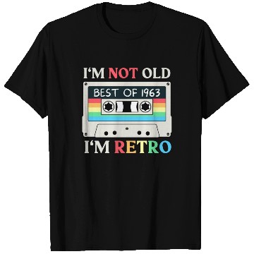 Discover 60 Years Vintage 1963 Retro 60th Birthday T Shirts