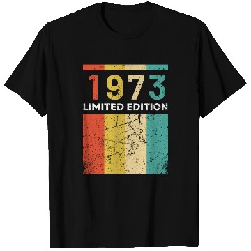 Discover 50 Years Vintage 1973 Retro 50th Birthday T Shirts