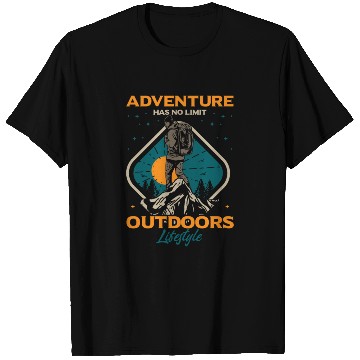 Discover Adventure Has no Limit - Outdoors Lifestyle T Shirts