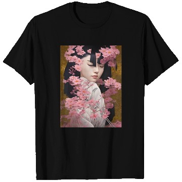 Discover Japanese Geisha Digital Art Print POSTER T Shirts
