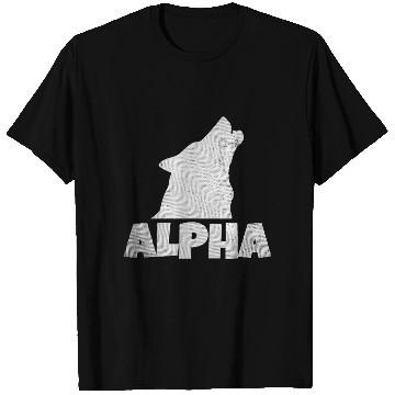 Discover Alpha Wolf Pack Member Wildlife T Shirts