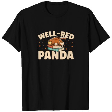 Discover Well-Red Panda Zookeeper Zoogoer Wildlife Bookworm T Shirts
