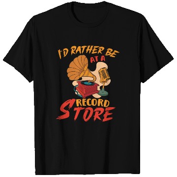 Discover Vinyl Records LP Collector Record Lover Audiophile T Shirts