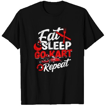 Discover Go Kart Racer Pit Crew Car Racing Karting T Shirts