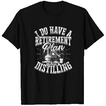 Discover Distilling Whiskey Water Alcohol Distiller Brewery T Shirts