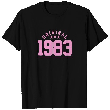 Discover 40 Years Vintage 1983 Retro 40th Birthday T Shirts