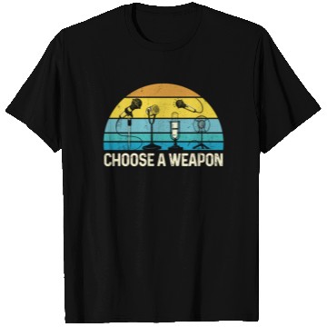 Discover Karaoke Singer Microphone Vocalist T Shirts