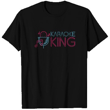 Discover Karaoke Singer 80s Retro Karaoke T Shirts