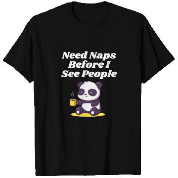 Discover Need Naps Before I See People Introvert Nerd Antis T Shirts