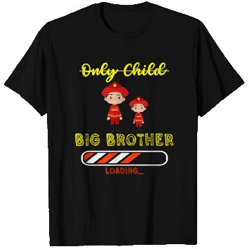 Discover Big brother fire truck fireman 2023 T Shirts