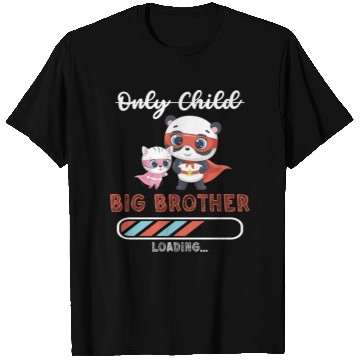 Discover Big brother super hero panda cat 2023 T Shirts