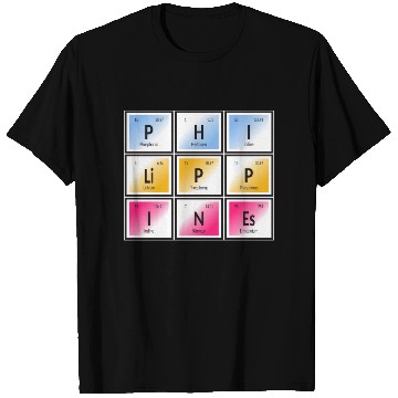 Discover Philippines | Periodic Table of Elements T Shirts