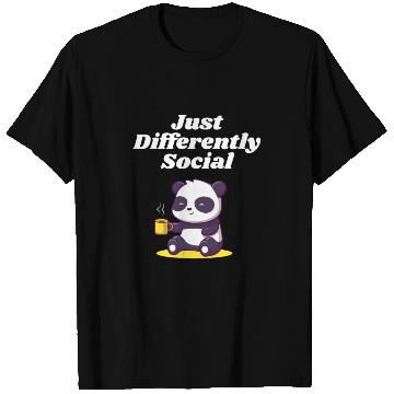 Discover Just Differently Social Nerd Introvert Weird Antis T Shirts