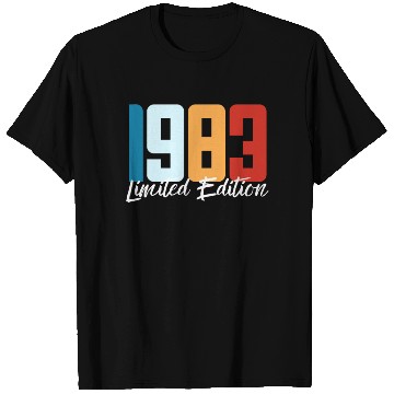 Discover 40 Years Vintage 1983 Retro 40th Birthday T Shirts