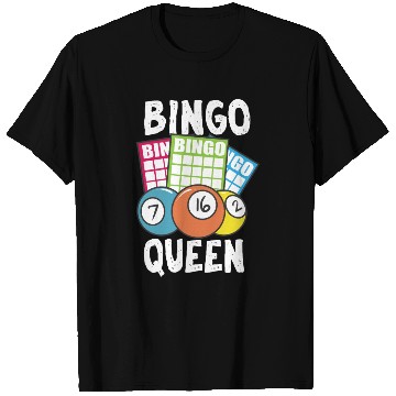 Discover Bingo Queen T Shirts
