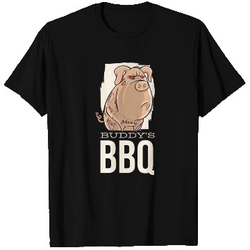 Discover Buddy's BBQ Bacon Pig Buddy's BBQ Bacon Pig inspir T Shirts