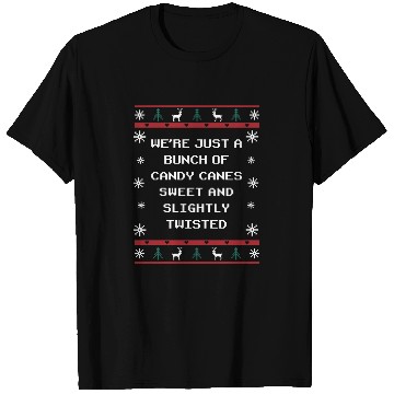 Discover Were Candy Canes Sweet and Twisted Christmas Girlf T Shirts