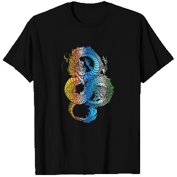 Discover Japanese Dragon Vintage Demon Retro 102 T Shirts