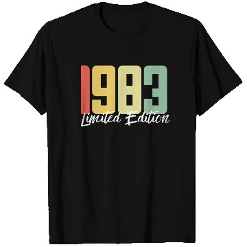 Discover 40 Years Vintage 1983 Retro 40th Birthday T Shirts