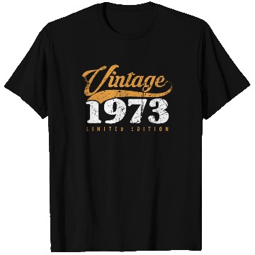 Discover 50 Years Vintage 1973 Retro 50th Birthday T Shirts