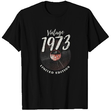 Discover 50 Years Vintage 1973 Retro 50th Birthday T Shirts