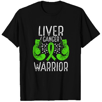Discover Liver Cancer Warrior Awareness Ribbon Gloves T Shirts