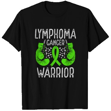 Discover Lymphoma Cancer Warrior Awareness Ribbon Gloves T Shirts