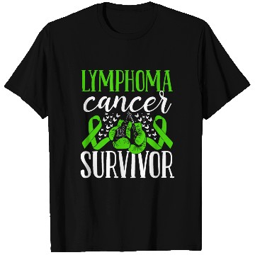 Discover Lymphoma Cancer Awareness Ribbon Gloves Survivor T Shirts