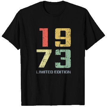 Discover 50 Years Vintage 1973 Retro 50th Birthday T Shirts